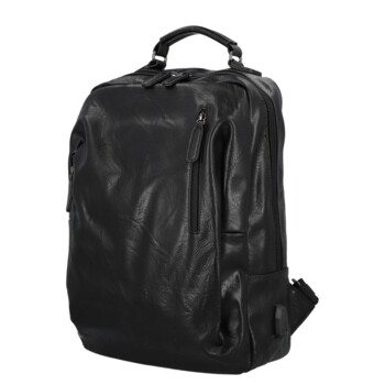 Batoh černý - Paolo bags Ustyn
