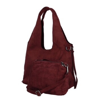 Dámský set kabelek vínový - Paolo bags Kupria