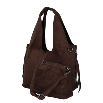 Dámský set kabelek coffee - Paolo bags Kupria