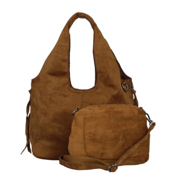 Dámský set kabelek hnědý - Paolo bags Kupria