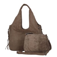 Dámský set kabelek tmavě béžový - Paolo bags Kupria