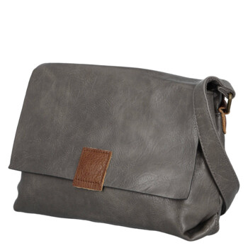 Dámská crossbody kabelka šedá - Paolo bags Ofélie