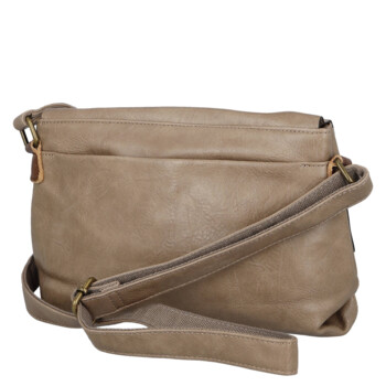 Dámská crossbody kabelka béžová - Paolo bags Ofélie