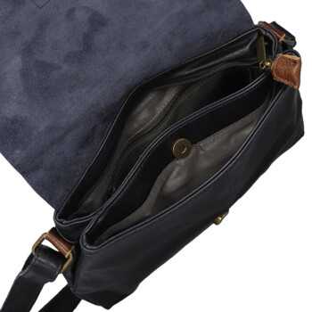 Dámská crossbody kabelka tmavě modrá - Paolo bags Ofélie