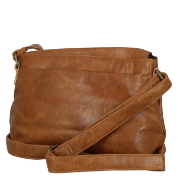 Dámská crossbody kabelka hnědá - Paolo bags Ofélie