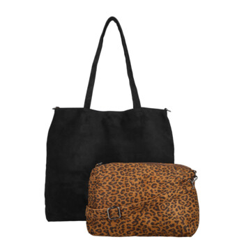 Dámský set kabelek černý - Paolo bags Salomea