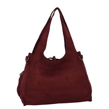 Dámský set kabelek vínový - Paolo bags Rissta