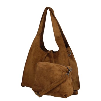 Dámský set kabelek hnědý - Paolo bags Rissta