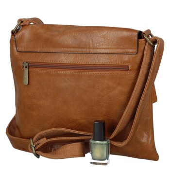 Dámská crossbody kabelka hnědá - Paolo bags Valerija