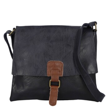 Dámská crossbody kabelka tmavě modrá - Paolo bags Valerija