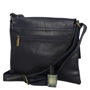 Dámská crossbody kabelka tmavě modrá - Paolo bags Valerija