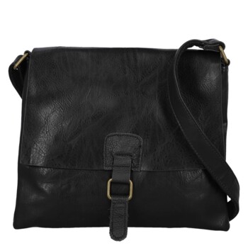 Dámská crossbody kabelka černá - Paolo bags Valerija