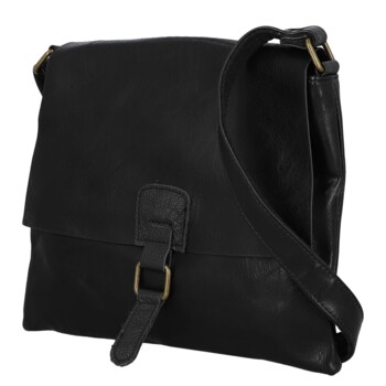 Dámská crossbody kabelka černá - Paolo bags Valerija