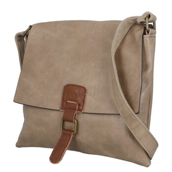 Dámská crossbody kabelka béžová - Paolo bags Valerija