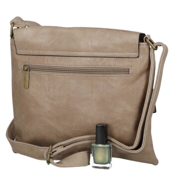 Dámská crossbody kabelka béžová - Paolo bags Valerija