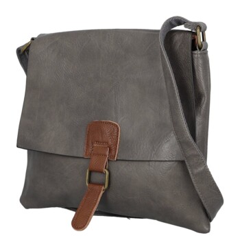Dámská crossbody kabelka šedá - Paolo bags Valerija