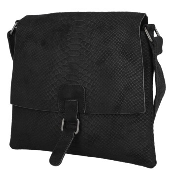 Dámská crossbody kabelka černá - Paolo bags Tanasis