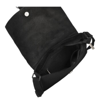 Dámská crossbody kabelka černá - Paolo bags Tanasis