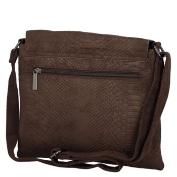 Dámská crossbody kabelka coffee - Paolo bags Tanasis