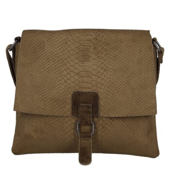 Dámská crossbody kabelka khaki - Paolo bags Tanasis