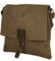 Dámská crossbody kabelka khaki - Paolo bags Tanasis