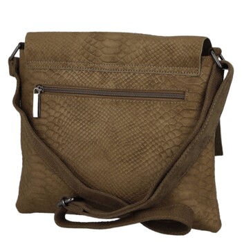 Dámská crossbody kabelka khaki - Paolo bags Tanasis