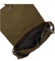 Dámská crossbody kabelka khaki - Paolo bags Tanasis
