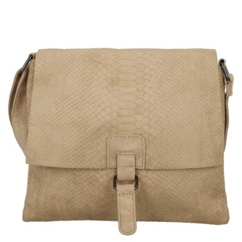 Dámská crossbody kabelka béžová - Paolo bags Tanasis