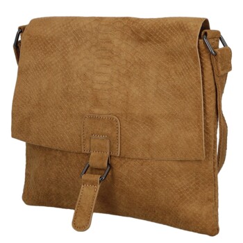 Dámská crossbody kabelka hnědá - Paolo bags Tanasis