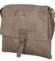 Dámská crossbody kabelka šedobéžová - Paolo bags Tanasis