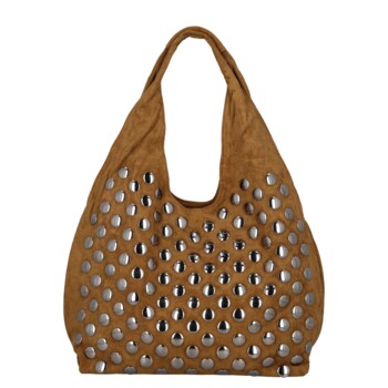 Dámská kabelka přes rameno hnědá - Paolo bags Nadka
