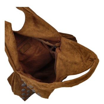 Dámská kabelka přes rameno hnědá - Paolo bags Nadka