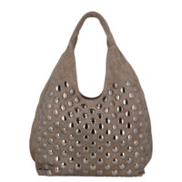Dámská kabelka přes rameno šedobéžová - Paolo bags Nadka