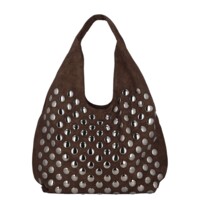 Dámská kabelka přes rameno coffee - Paolo bags Nadka