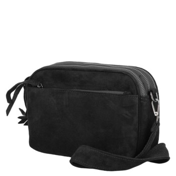 Dámská crossbody kabelka černá - Paolo bags Dalila