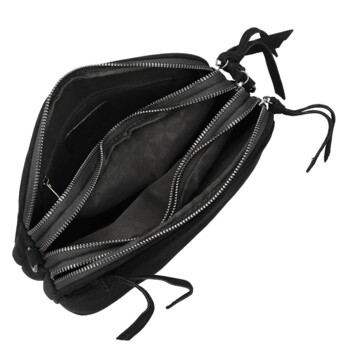 Dámská crossbody kabelka černá - Paolo bags Dalila