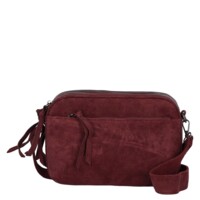 Dámská crossbody kabelka vínová - Paolo bags Dalila