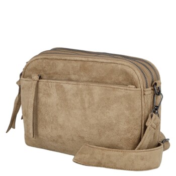 Dámská crossbody kabelka béžová - Paolo bags Dalila