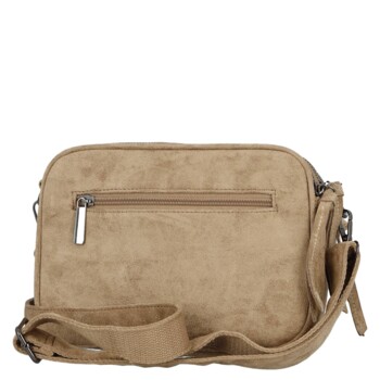 Dámská crossbody kabelka béžová - Paolo bags Dalila