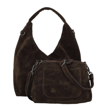 Dámský set kabelek coffee - Paolo bags Oceána