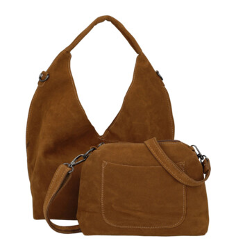 Dámský set kabelek hnědý - Paolo bags Oceána