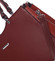 Střední elegantní dámská kabelka do ruky červená - Silvia Rosa Nevah