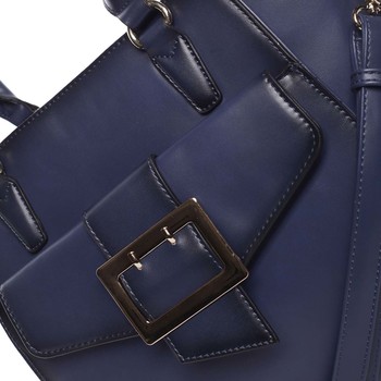 Luxusní dámská tmavě modrá kabelka přes rameno - MARIA C Thia