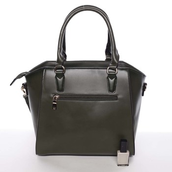 Luxusní dámská tmavě zelená kabelka přes rameno - MARIA C Thia