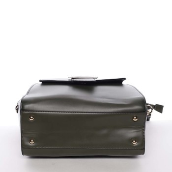 Luxusní dámská tmavě zelená kabelka přes rameno - MARIA C Thia