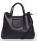 Originální a elegantní dámská černá kabelka do ruky - MARIA C Terisita