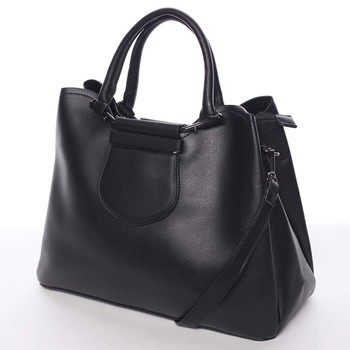 Originální a elegantní dámská černá kabelka do ruky - MARIA C Terisita