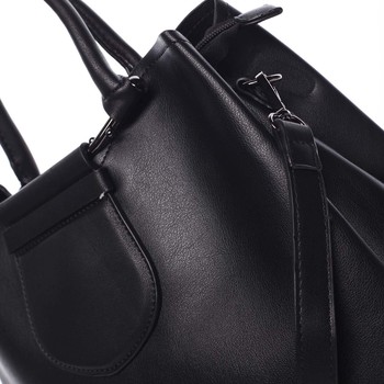 Originální a elegantní dámská černá kabelka do ruky - MARIA C Terisita