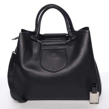Originální a elegantní dámská černá kabelka do ruky - MARIA C Terisita