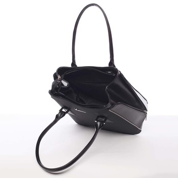 Exkluzivní dámská kabelka do ruky černá - Delami Raylee
